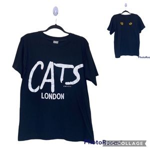 Vintage Cats London 1981 Double-sided T-shirt